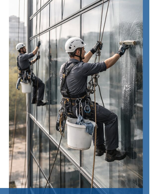 Мойка сплошного остекления в Димитровграде, заказать от 309 р.| ВЫСОТНИК-Дмт