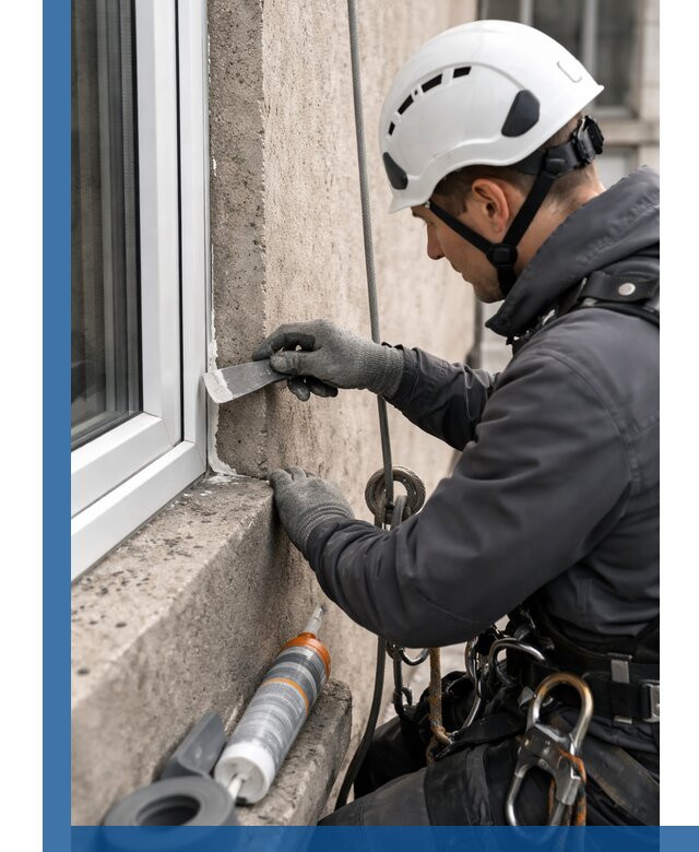 Герметизация монтажных швов окон в Димитровграде с гарантией качества