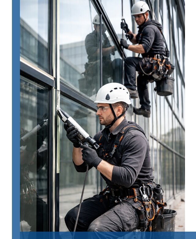 Герметизация витражных швов в Димитровграде для зданий и фасадов