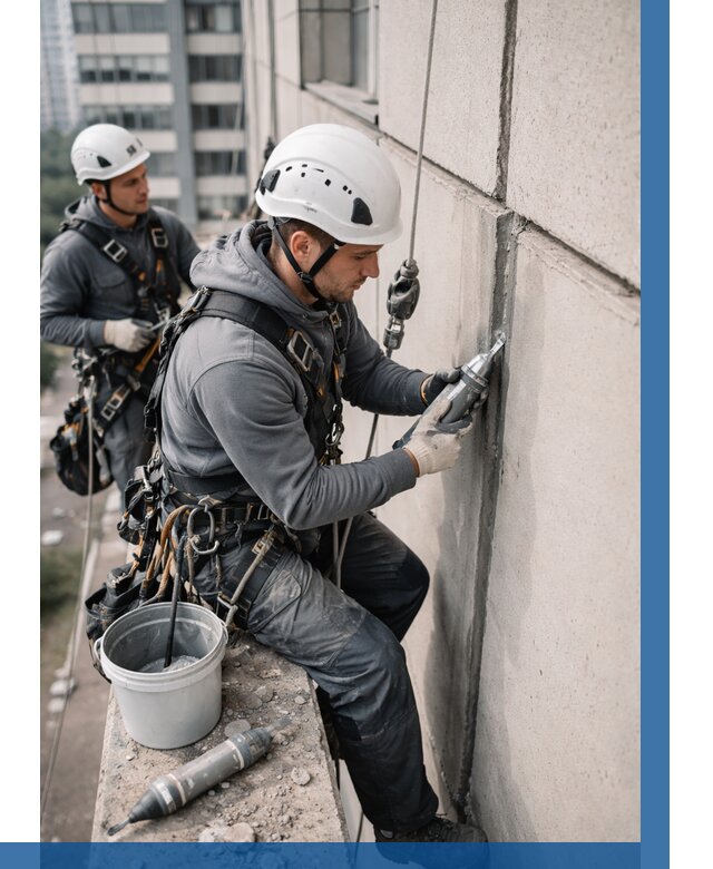 Ремонт деформационных швов здания в Димитровграде от 1030 р. | ВЫСОТНИК-Дмт