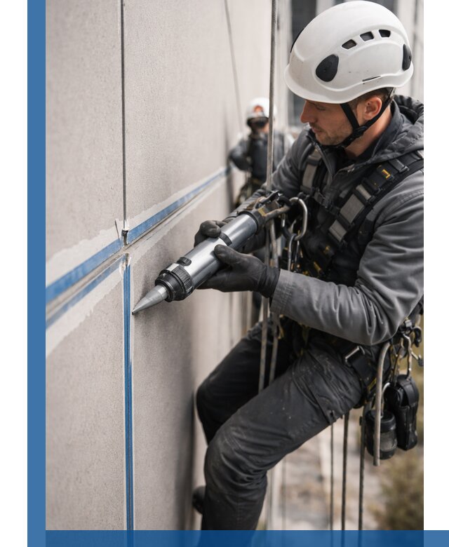 Герметизация стыков фасадных панелей в Димитровграде качественно и быстро