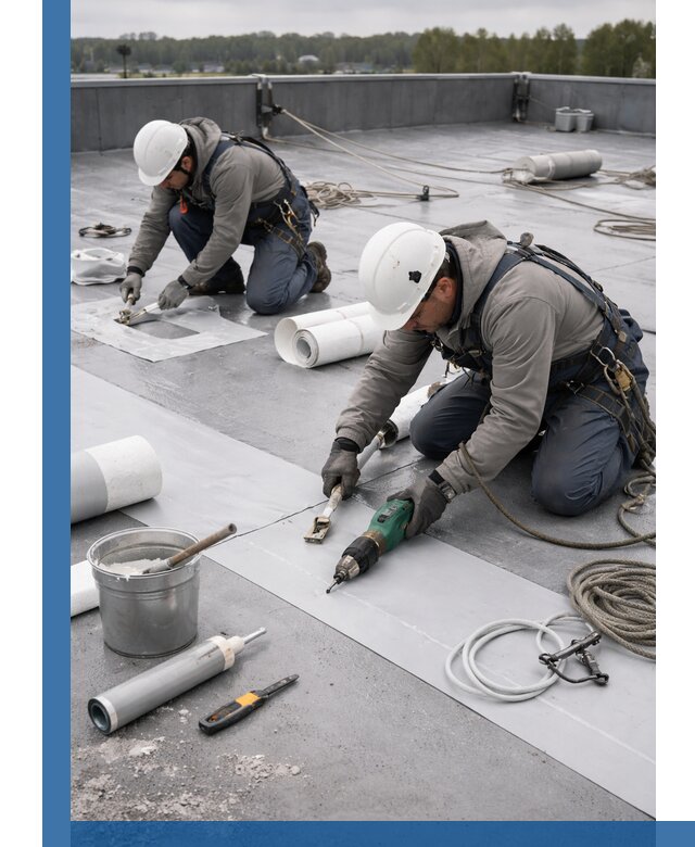 Ремонт мембранной кровли в Димитровграде качественно и с гарантией