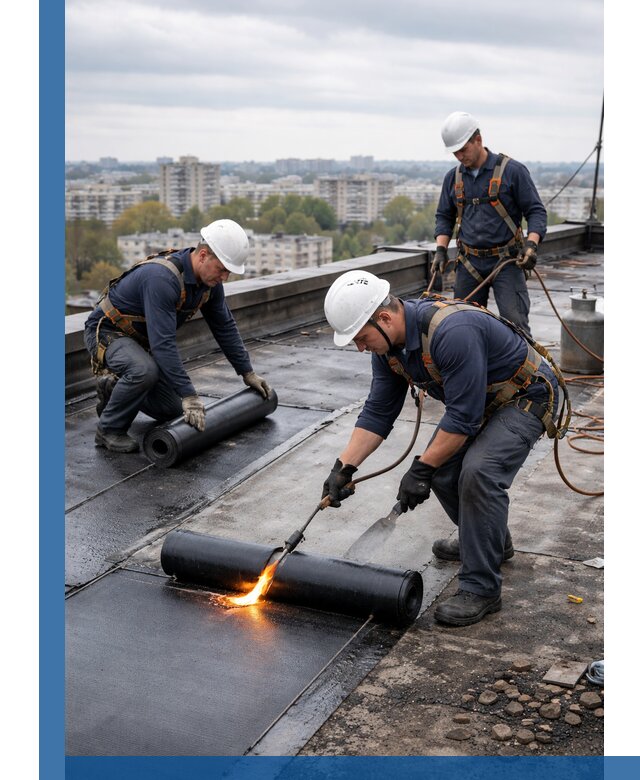 Ремонт наплавляемой кровли в Димитровграде качественно и надежно