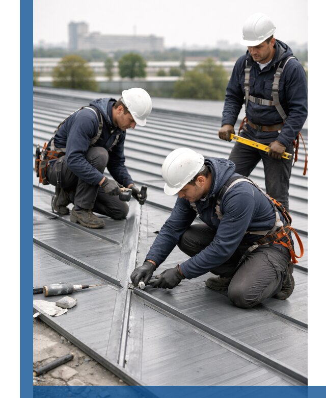 Ремонт фальцевой кровли в Димитровграде срочно и качественно