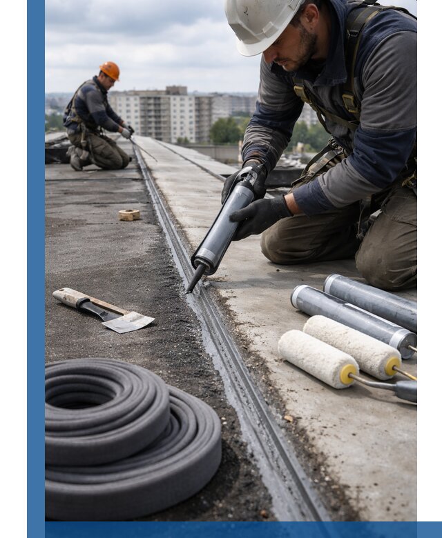 Герметизация швов кровли в Димитровграде с гарантией герметичности