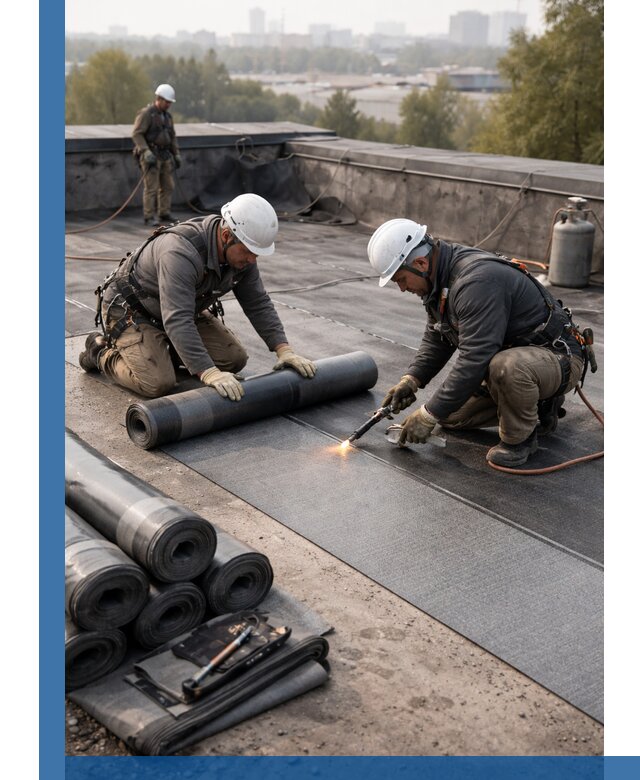 Монтаж мягкой кровли в Димитровграде профессионально и надежно
