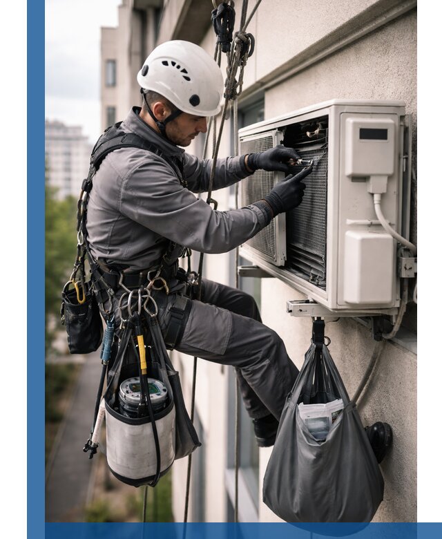Обслуживание внешнего блока кондиционера в Димитровграде профессионально