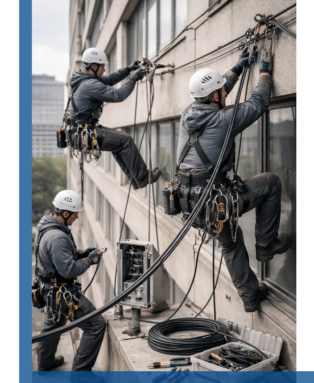 Прокладка оптоволоконного кабеля в Димитровграде под ключ с тестированием