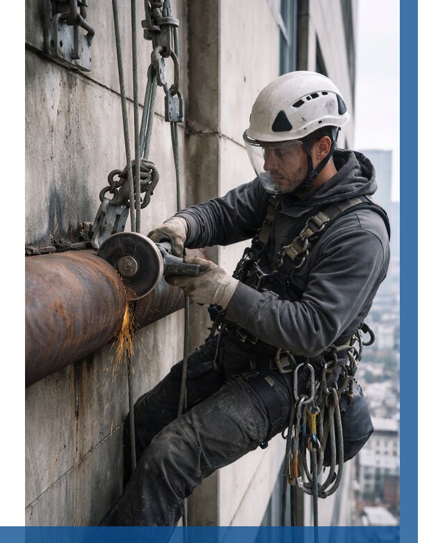 Резка металла на высоте в Димитровграде по цене от 4636 р. | ВЫСОТНИК-Дмт