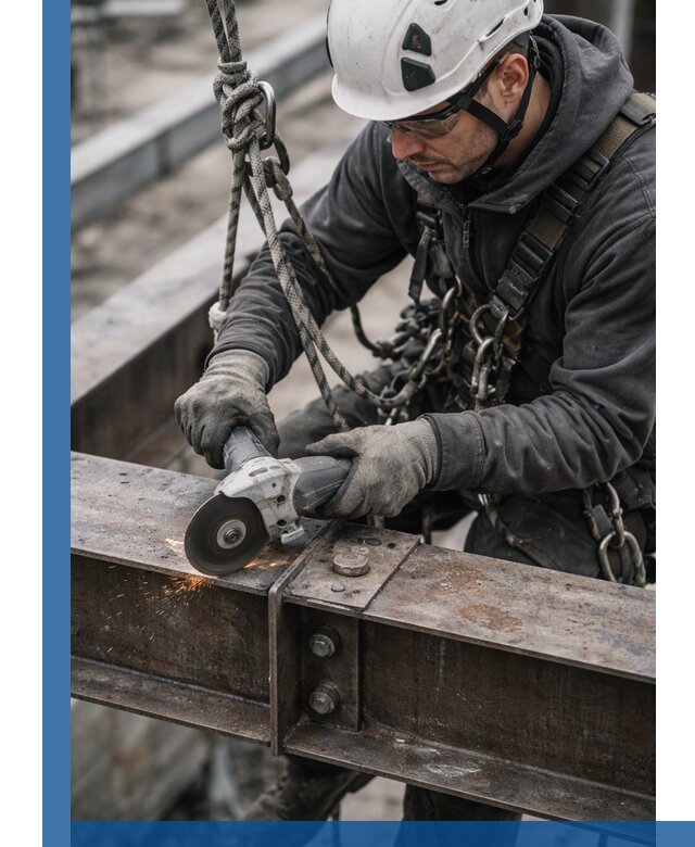 Резка металла на высоте в Димитровграде для зданий и конструкций