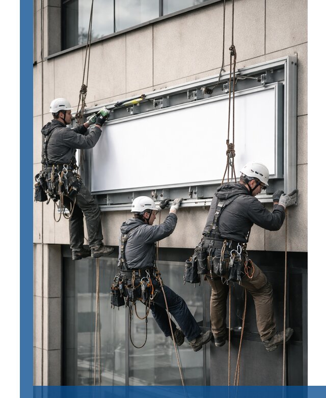 Профессиональный монтаж светового короба под ключ в Димитровграде