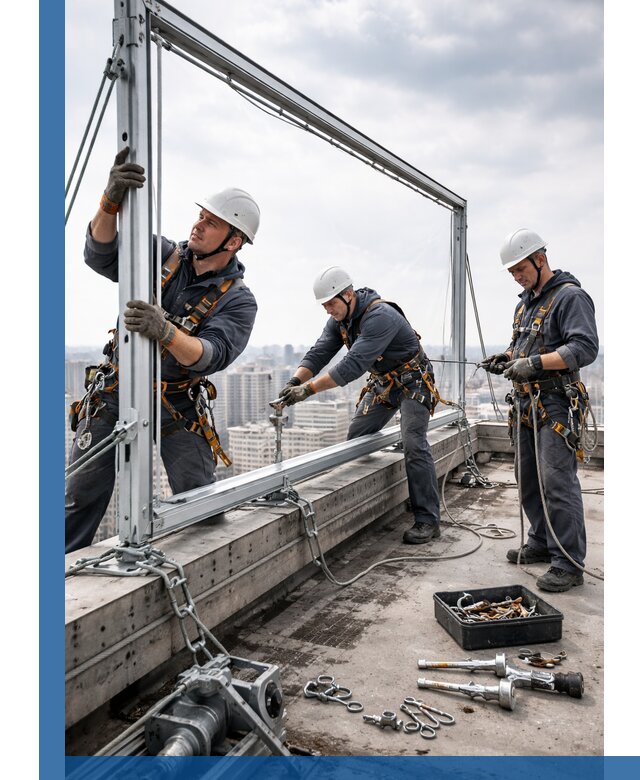 Монтаж крышных рекламных конструкций под ключ в Димитровграде