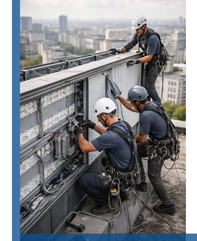 Профессиональное обслуживание крышной рекламы в Димитровграде под ключ