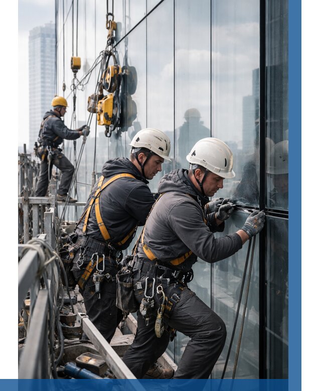 Структурное остекление фасадов в Димитровграде от 9788 р. | ВЫСОТНИК-Дмт