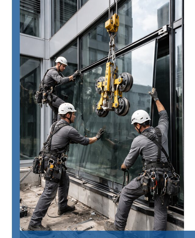 Структурное остекление фасадов в Димитровграде монтаж и обслуживание