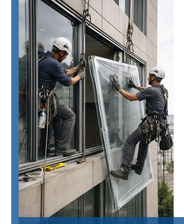 Профессиональная замена стекла в витраже в Димитровграде с гарантией