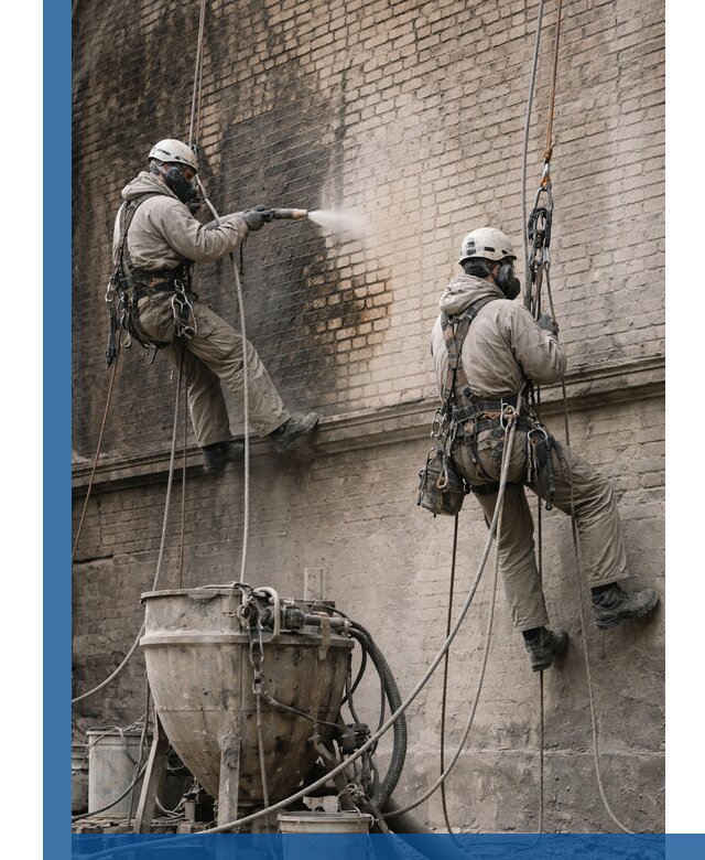 Пескоструйная очистка фасадов в Димитровграде профессионально