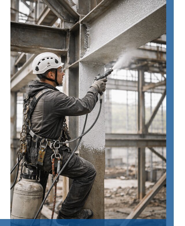 Огнезащита металлоконструкций от 773 р. | ВЫСОТНИК-Дмт в Димитровграде