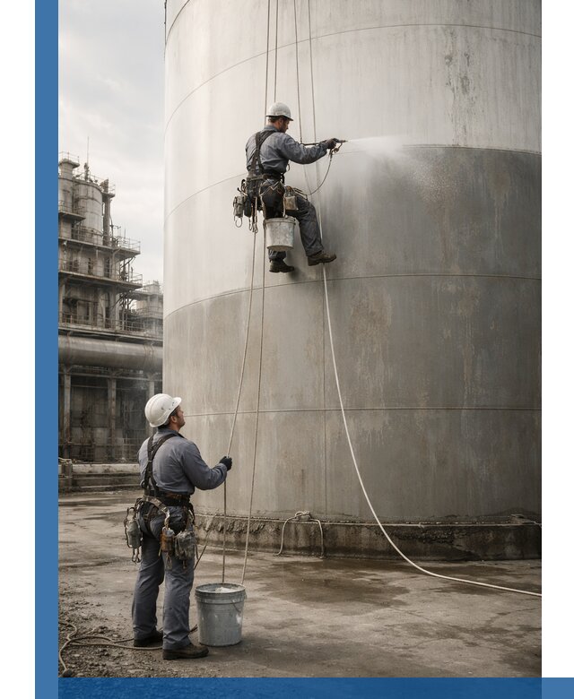 Покраска стальных резервуаров и емкостей в Димитровграде профессионально