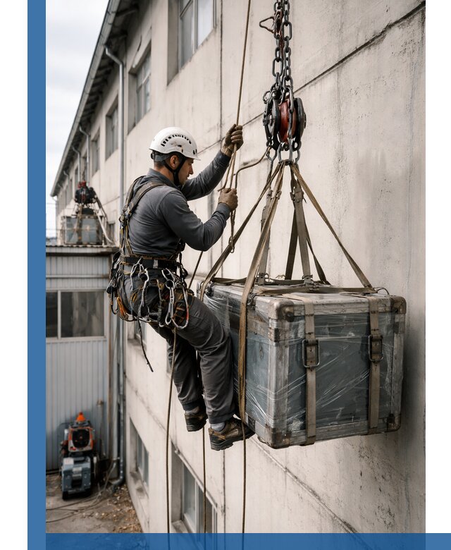 Подъем грузов на высоту в Димитровграде для промышленных объектов