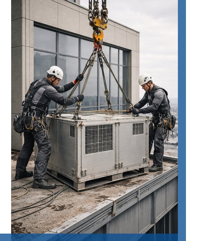 Такелажные работы на высоте в Димитровграде от 8242 р. | ВЫСОТНИК-Дмт