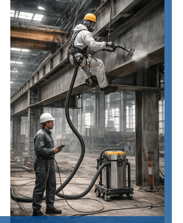 Обеспыливание конструкций в цехе в Димитровграде от 4327 р. | ВЫСОТНИК-Дмт