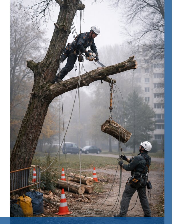 Удаление аварийных деревьев в Димитровграде от 15455 р. | ВЫСОТНИК-Дмт