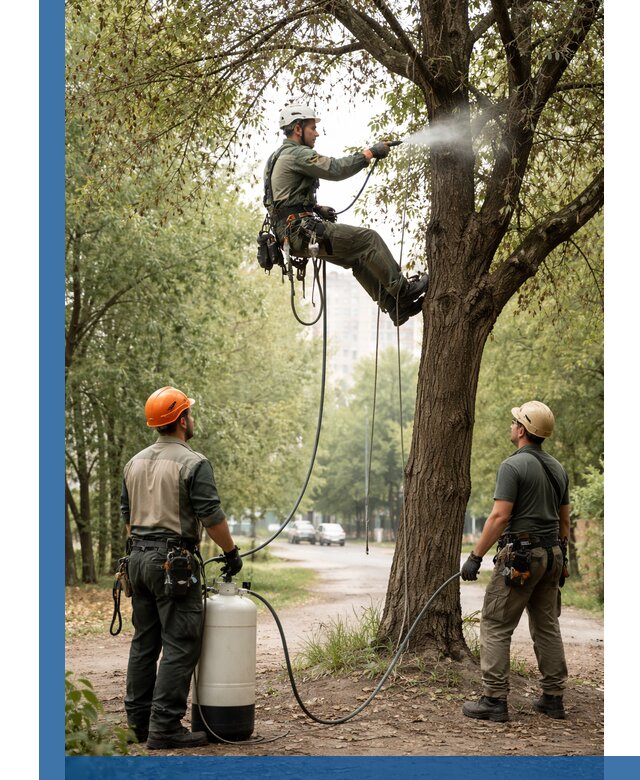 Обработка деревьев от вредителей в Димитровграде профессиональная защита