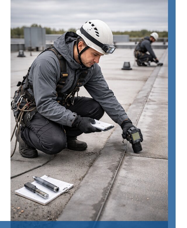 Обследование кровли на протечки в Димитровграде от 4636 р. | ВЫСОТНИК-Дмт