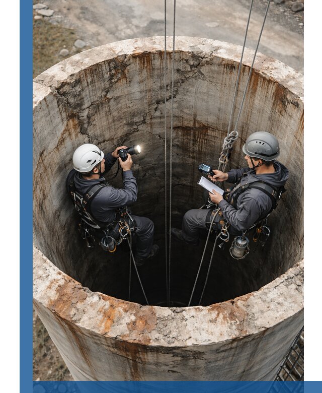 Обследование дымовой трубы: диагностика и оценка состояния в Димитровграде