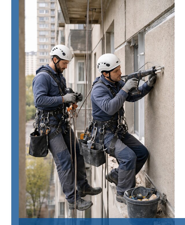 Промышленные альпинисты высотные работы и монтаж в Димитровграде